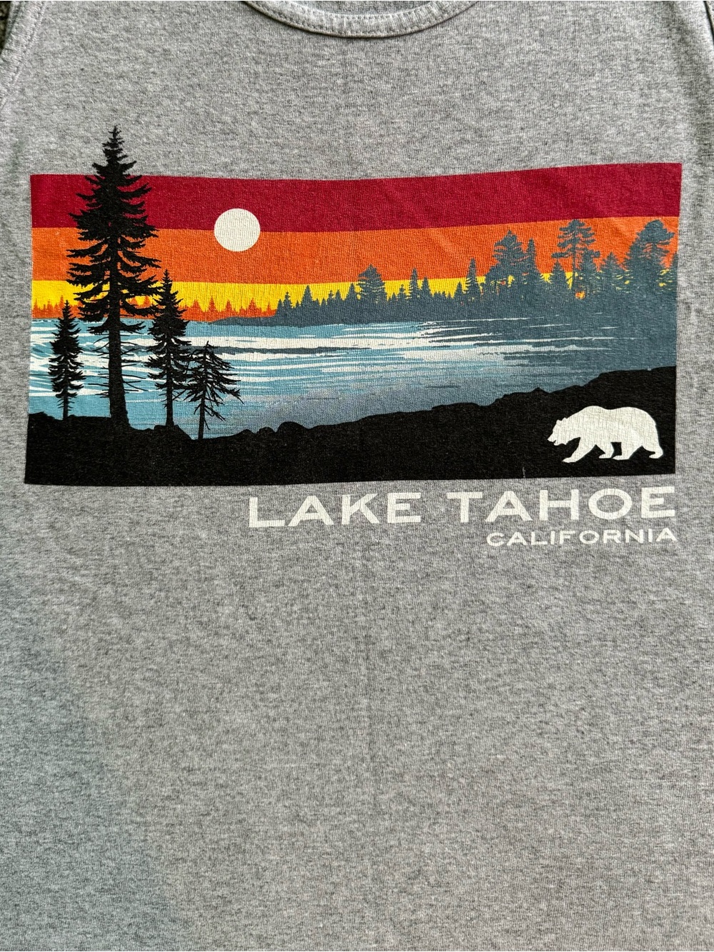 Blue 84 Lake Tahoe Graphic Tank